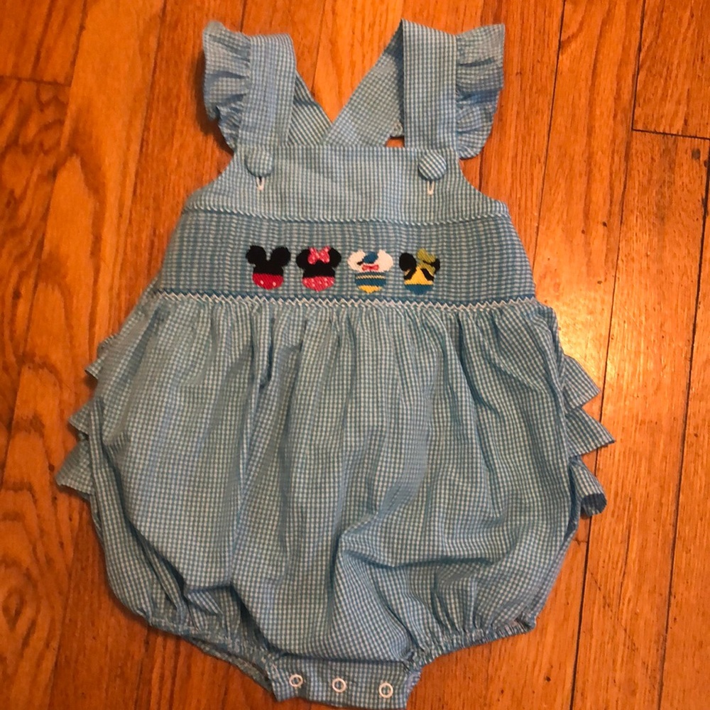 DISNEY Mickey Mouse & Friends Smocked Bubble